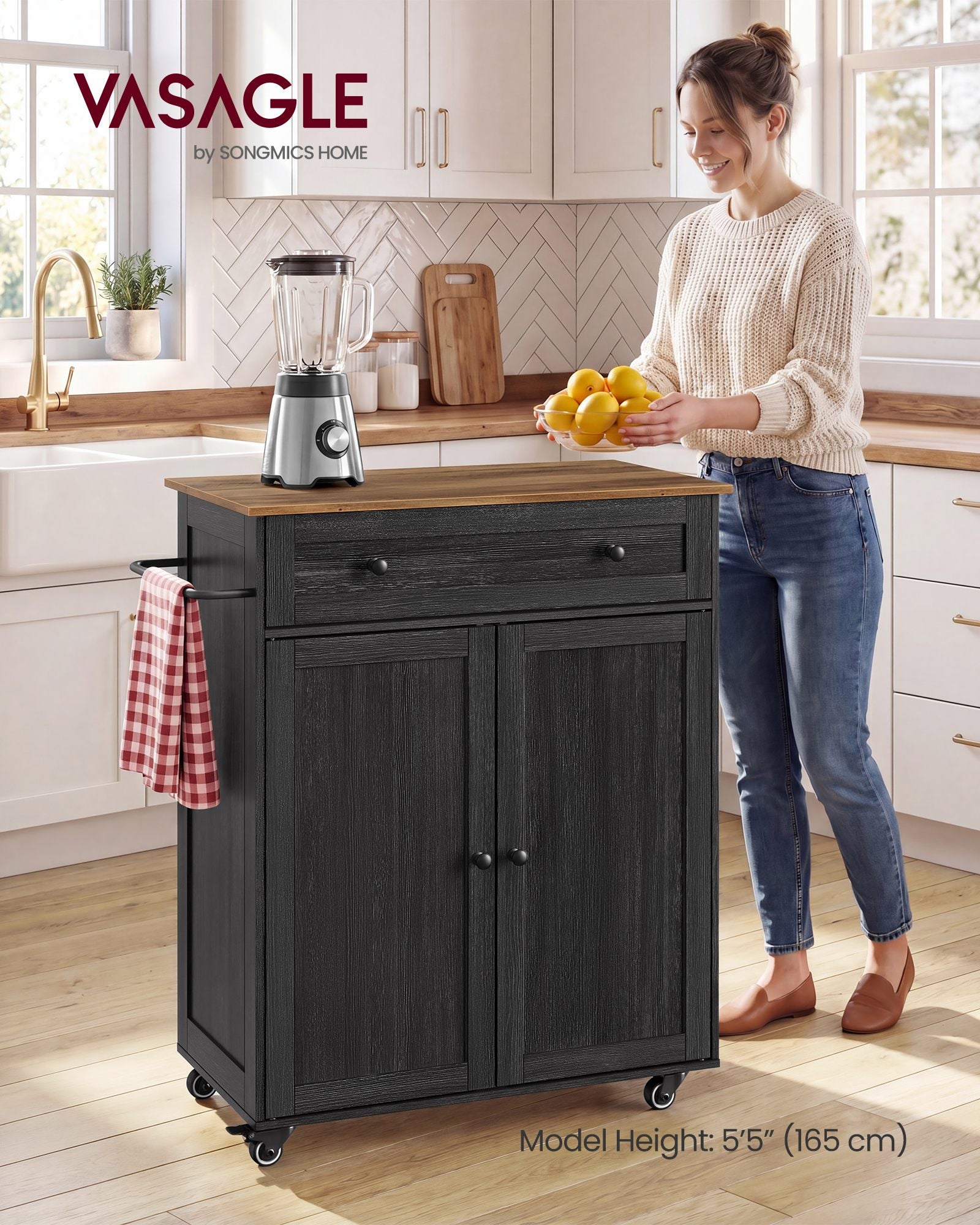 Mobile Kitchen Island - image 2