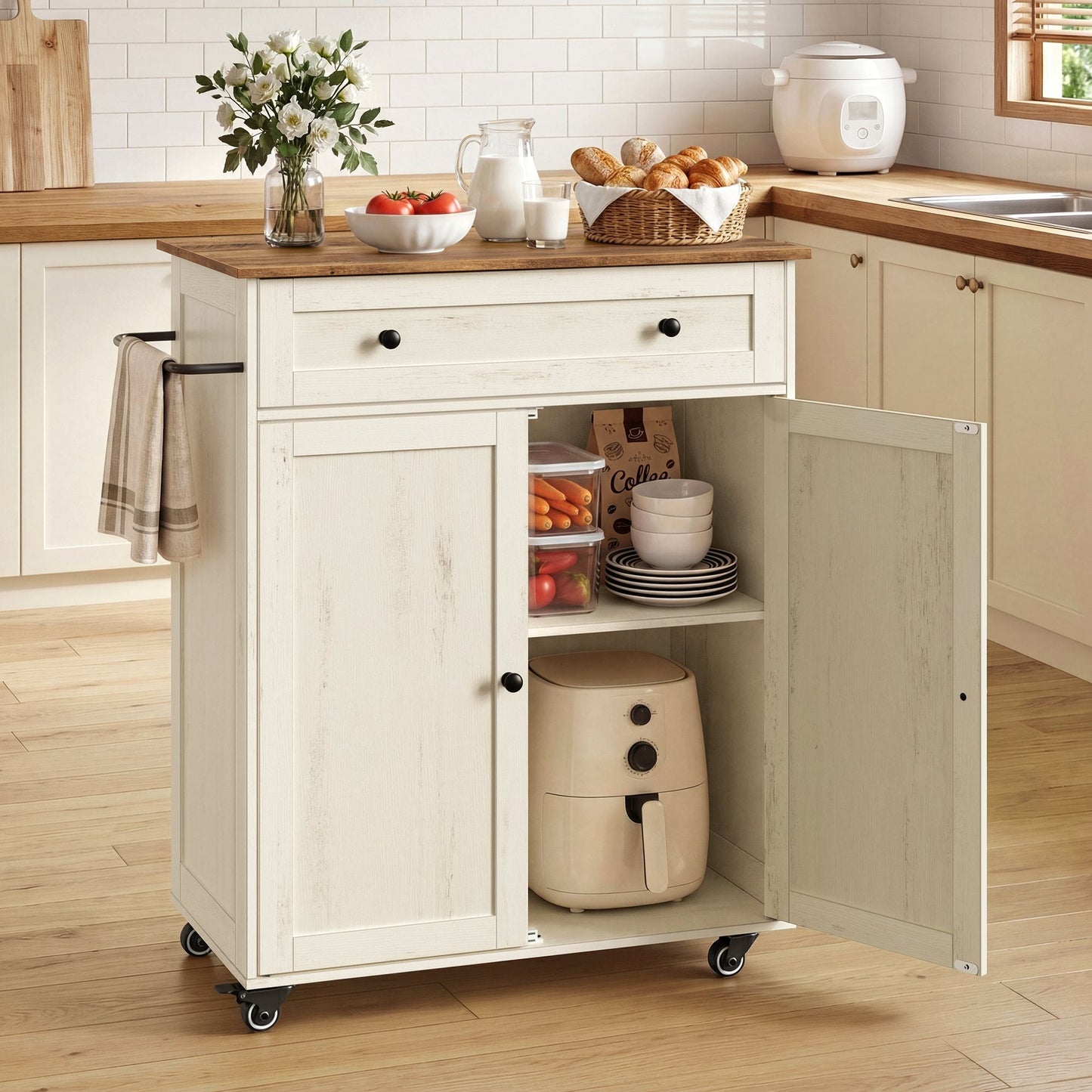 Mobile Kitchen Island - image 9