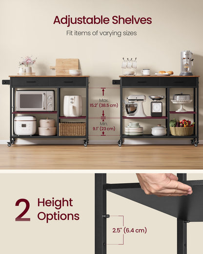Kitchen Rolling Island - image 3