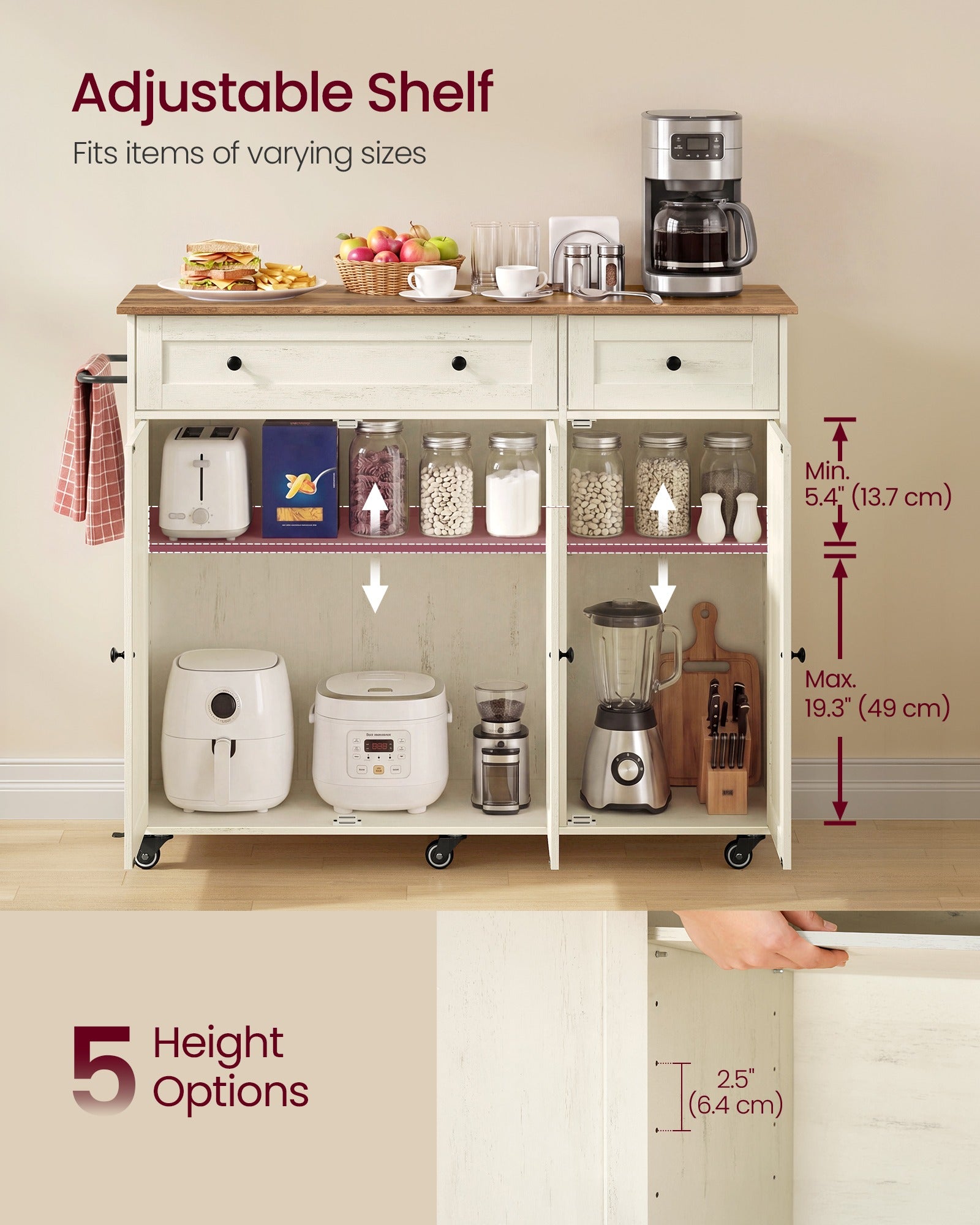 Mobile Kitchen Island - image 5