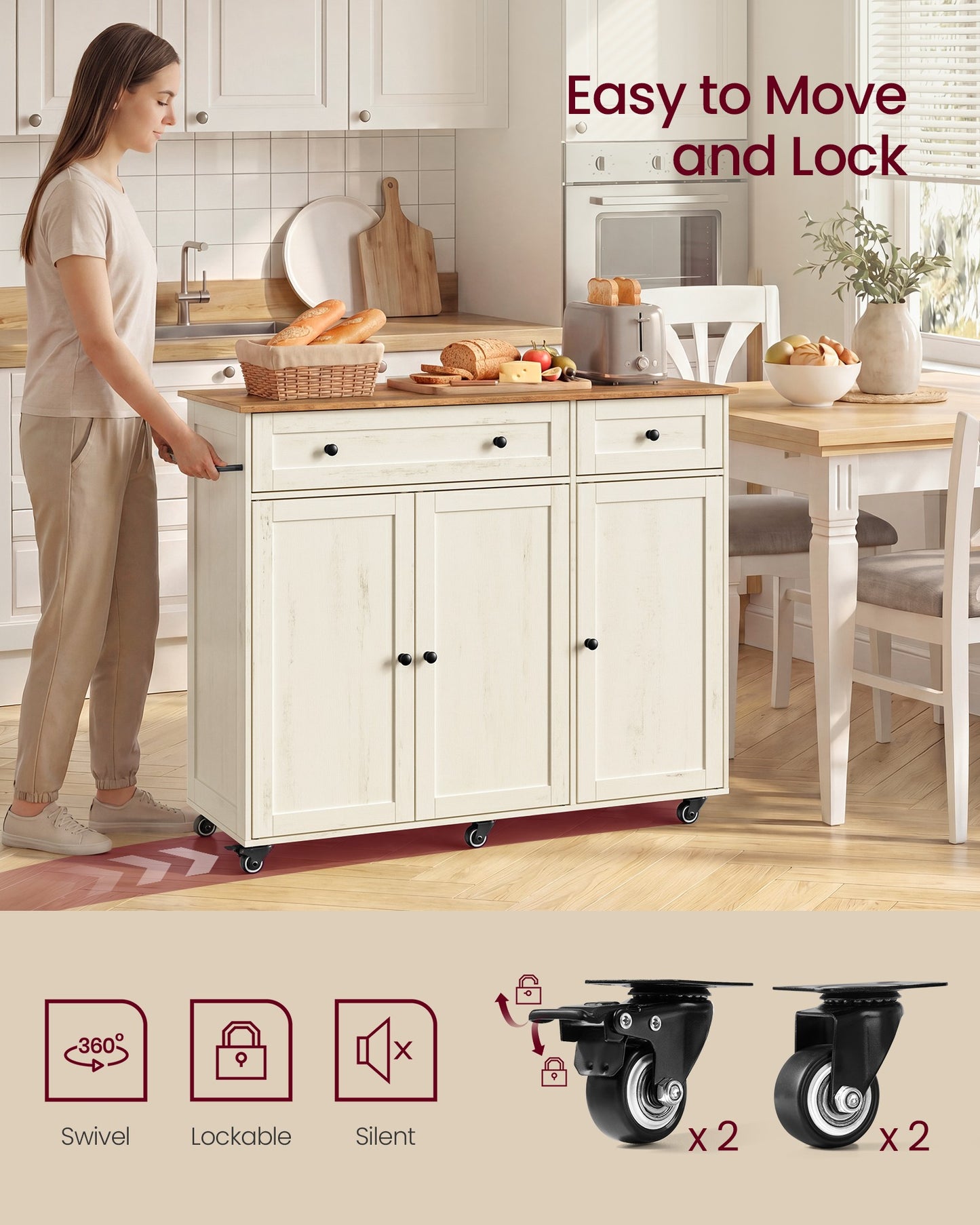 Mobile Kitchen Island - image 7