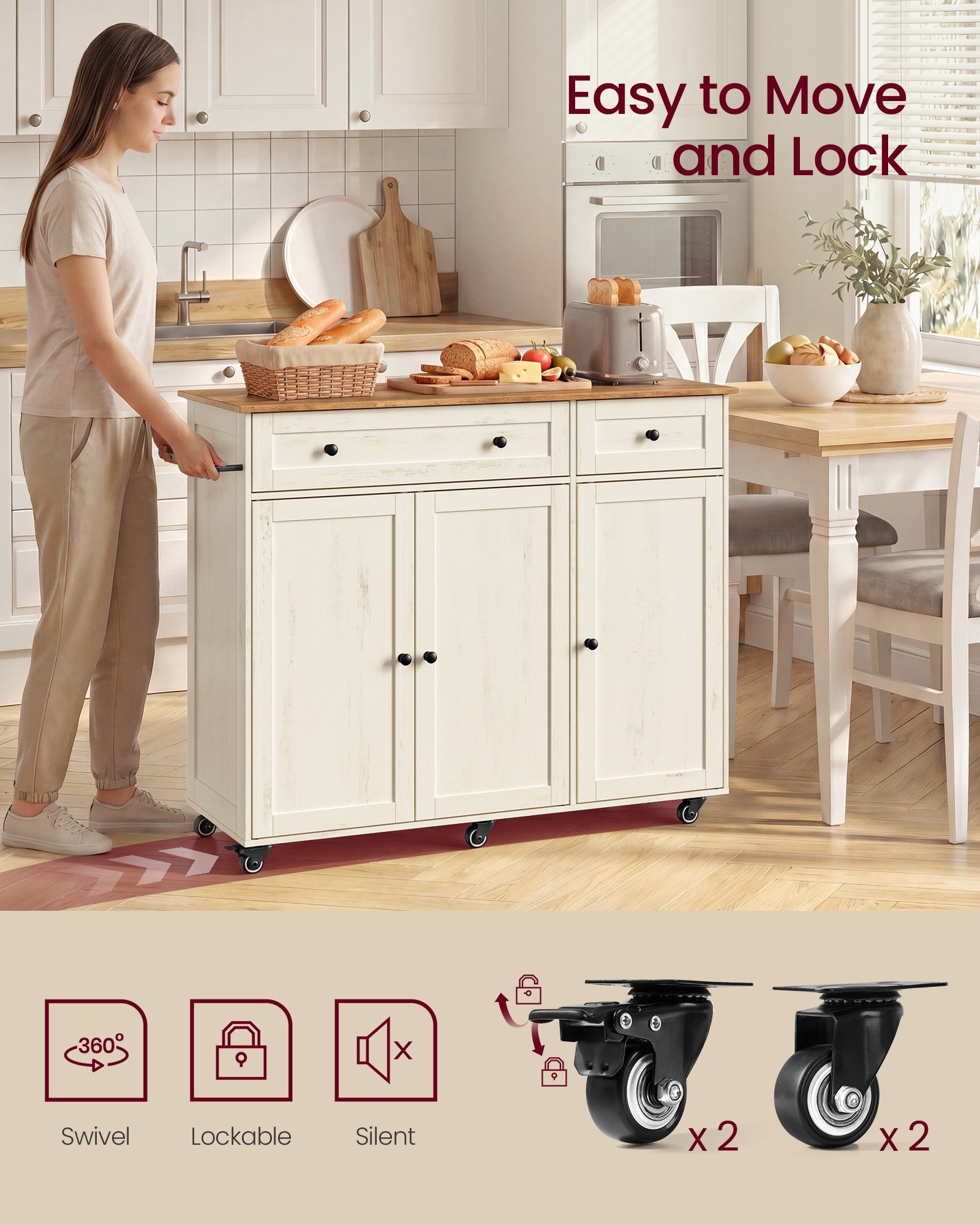 Mobile Kitchen Island - image 7
