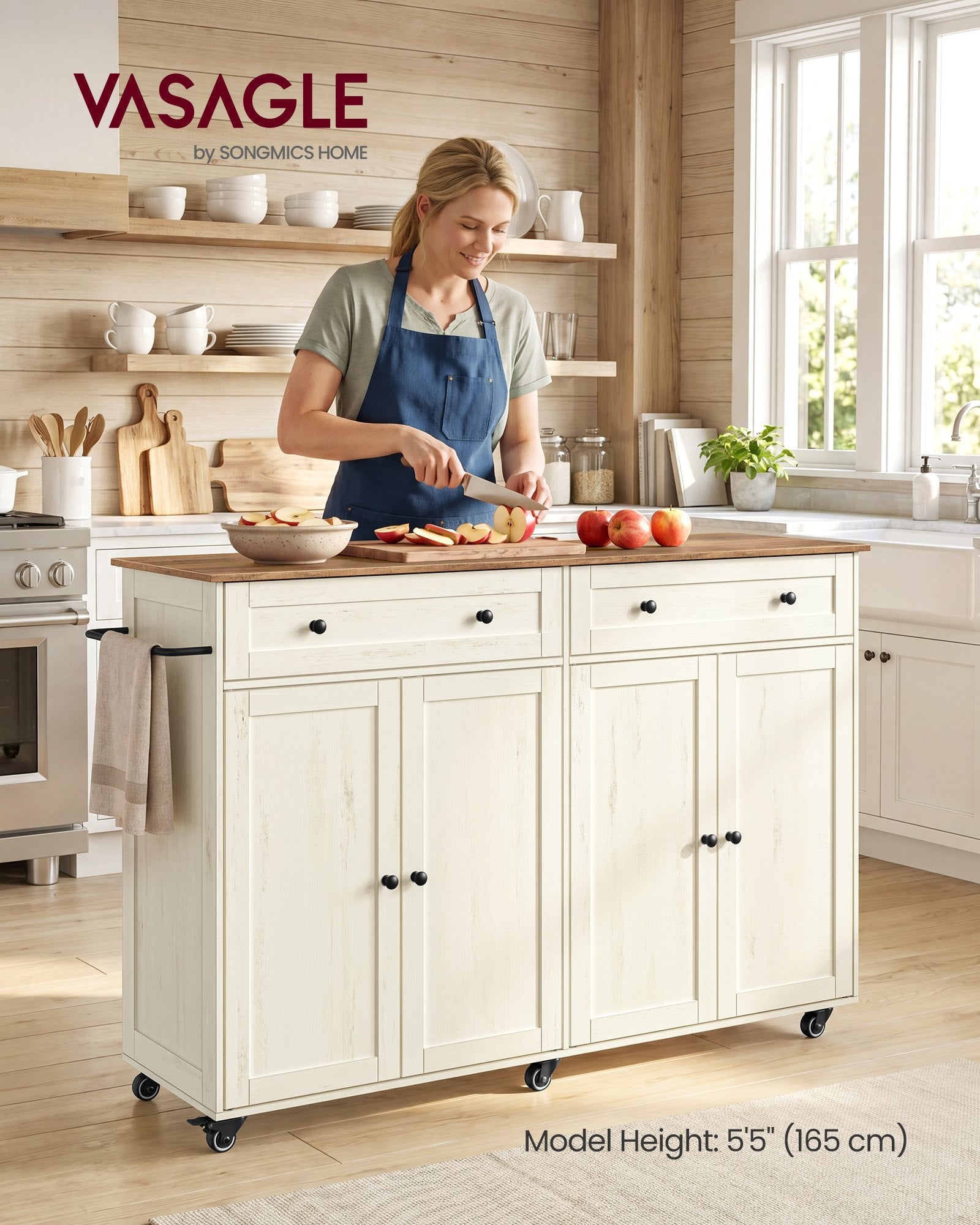 Mobile Kitchen Island - image 9