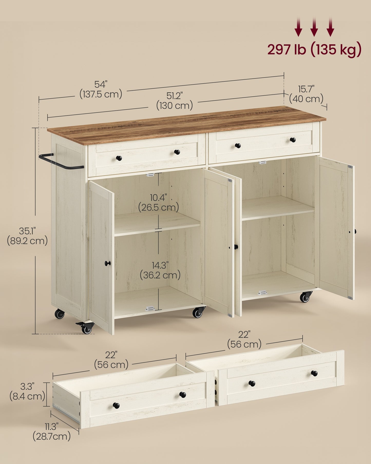 Mobile Kitchen Island - image 13