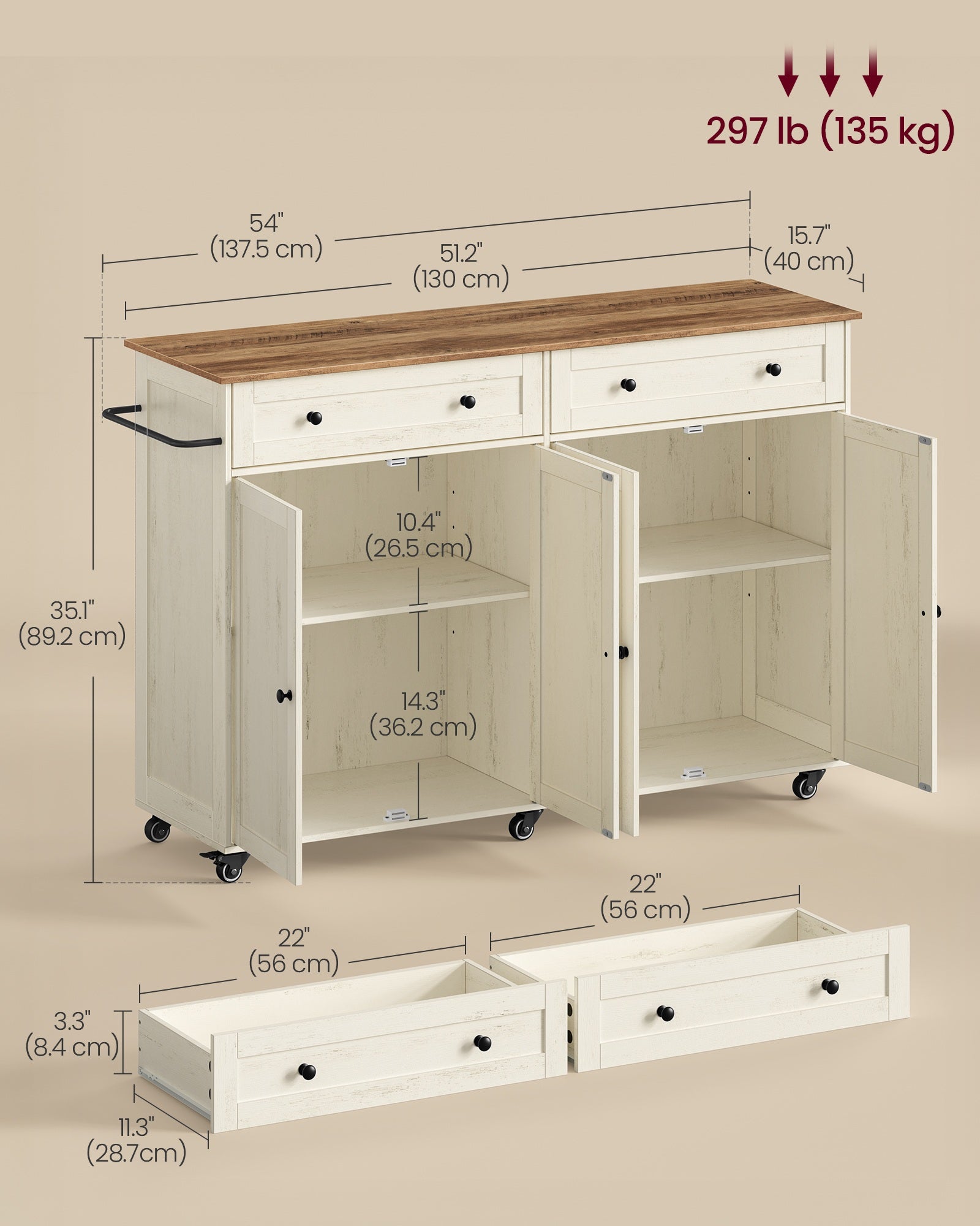 Mobile Kitchen Island - image 13