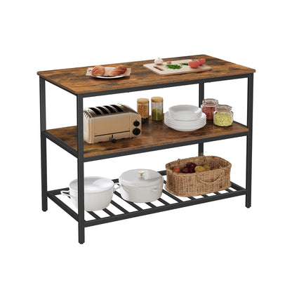 3 Shelves Kitchen Island - image 2