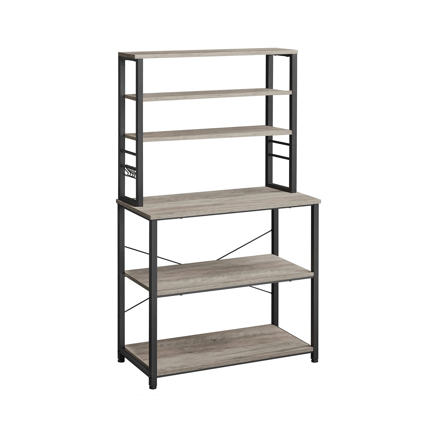31.5 Inches Baker's Rack for Kitchen with Storage