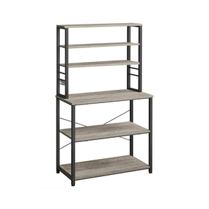 31.5 Inches Baker's Rack for Kitchen with Storage