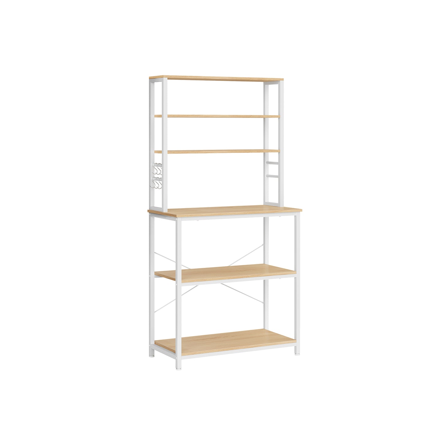 31.5 Inches Baker's Rack for Kitchen with Storage