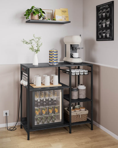 Baker's Rack with Charging Station