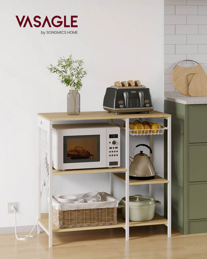 Baker's Rack with Charging Station