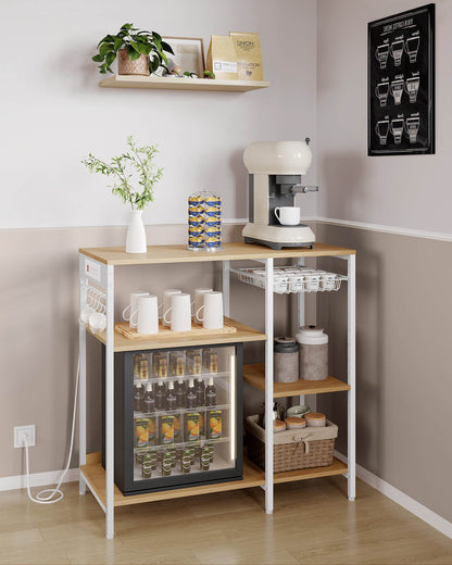Baker's Rack with Charging Station