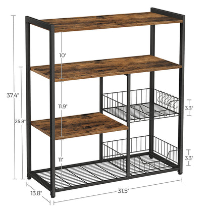 Mesh Baskets Kitchen Shelf - image 6