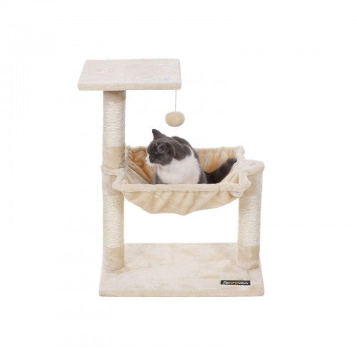Plush Basket Cat Tree