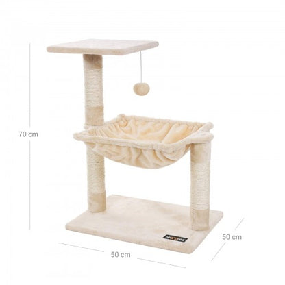 Plush Basket Cat Tree