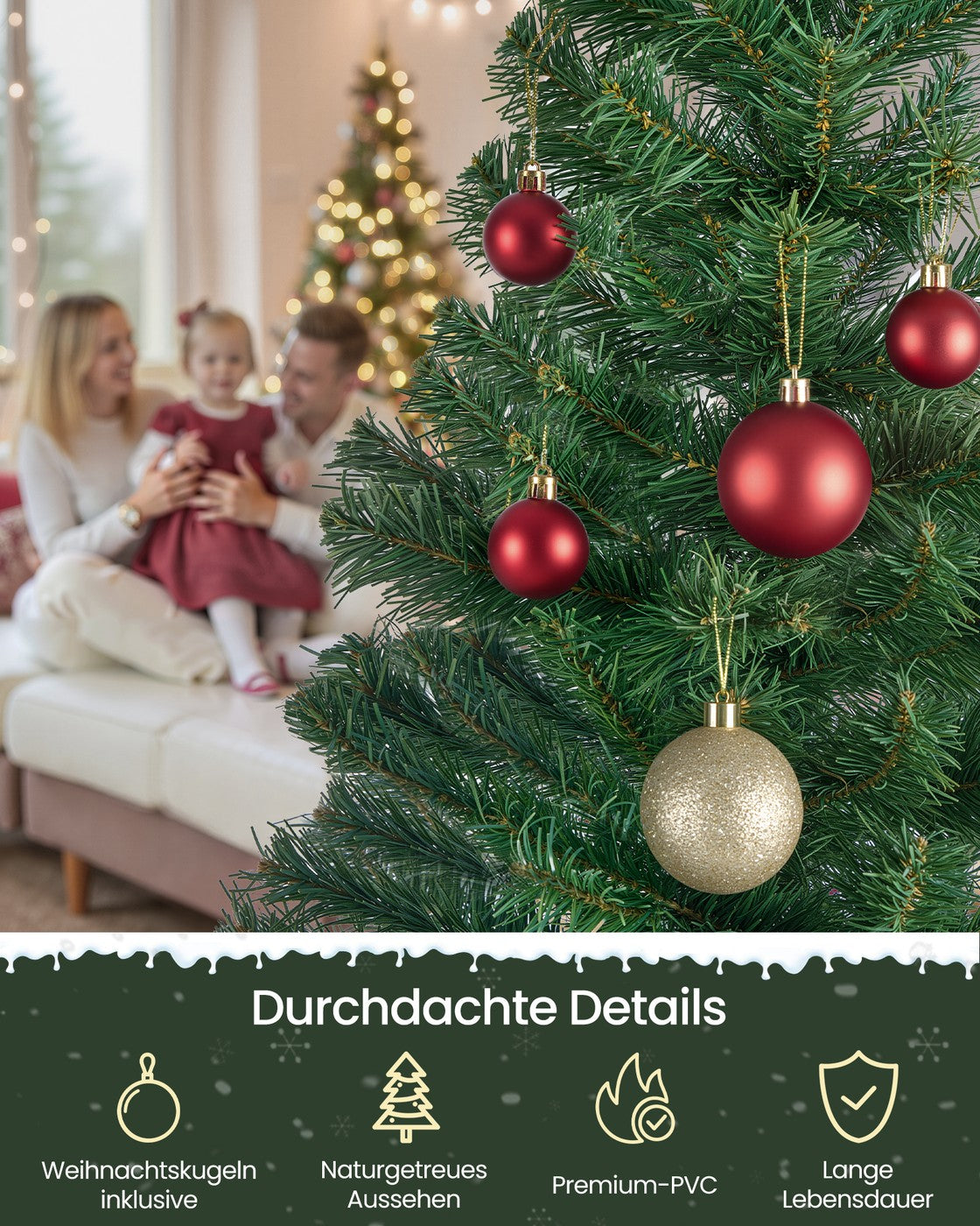 Artificial Christmas Tree — 150 cm