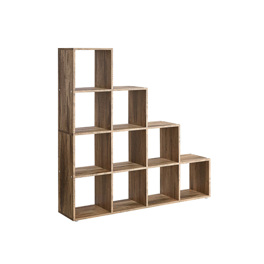 10-Cube Bookcase Camel Brown - image 1