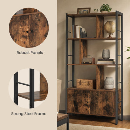 5-Tier Floating Corner Shelf, Wall Mounted Bookshelf - image 7