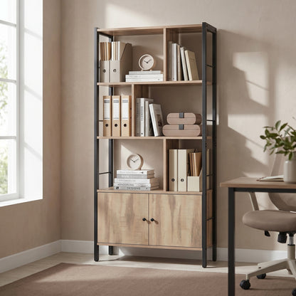 5-Tier Floating Corner Shelf, Wall Mounted Bookshelf - image 14