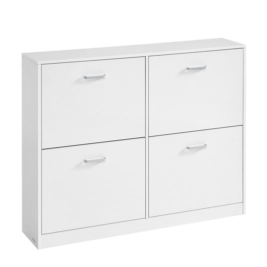Shoe Cabinet with 3 Flip Doors