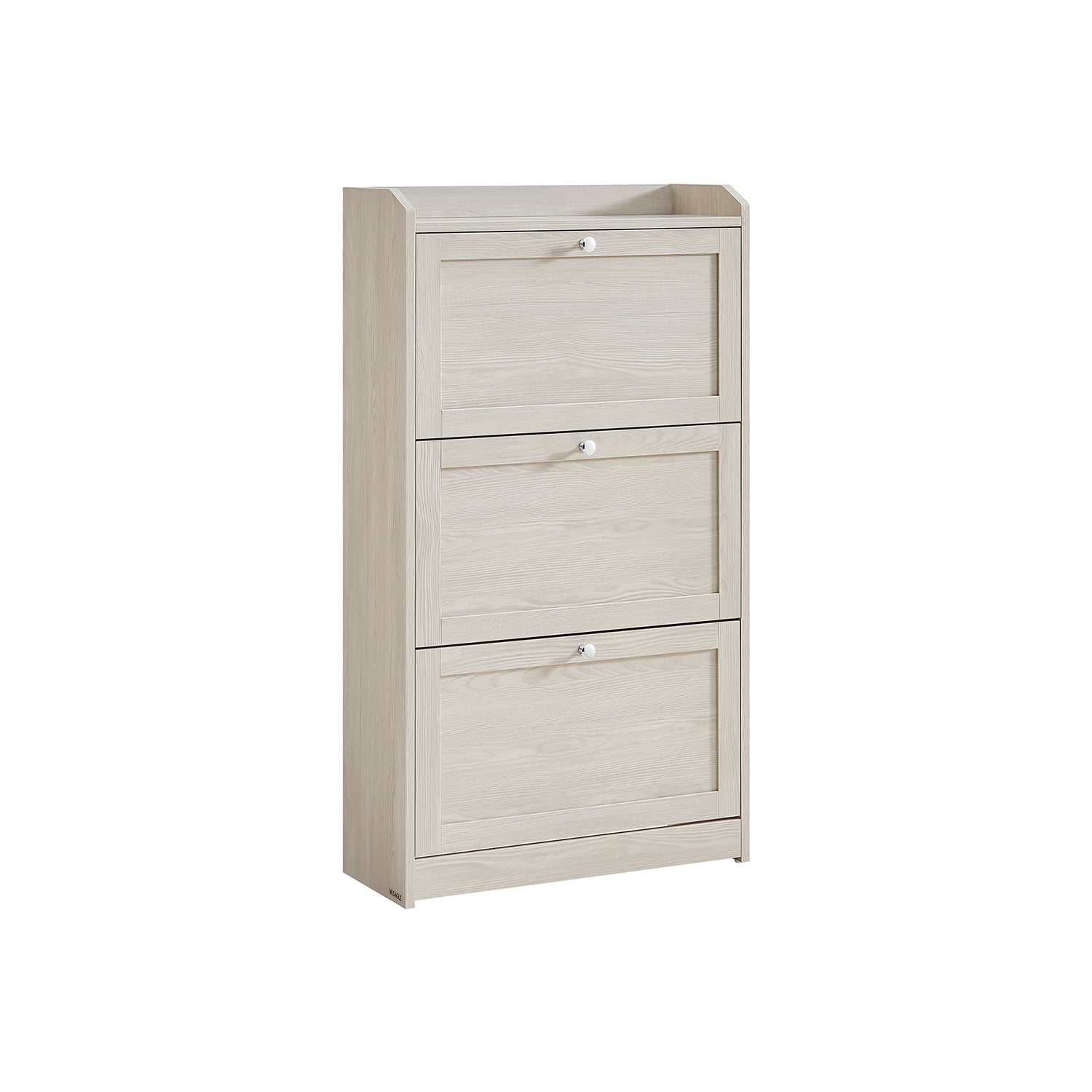 Shoe Cabinet with 3 Flip Drawers