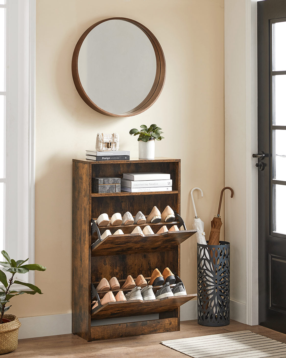 Shoe Cabinet with 2 Flaps - image 3
