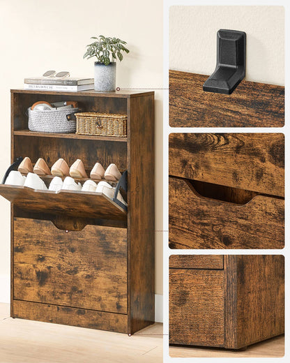 Shoe Cabinet with 2 Flaps - image 9