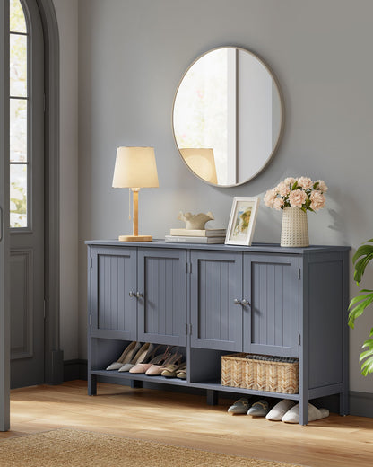 Shoe Cabinet, 3-Tier Shoe Storage Organizer - HWLEXTRA 