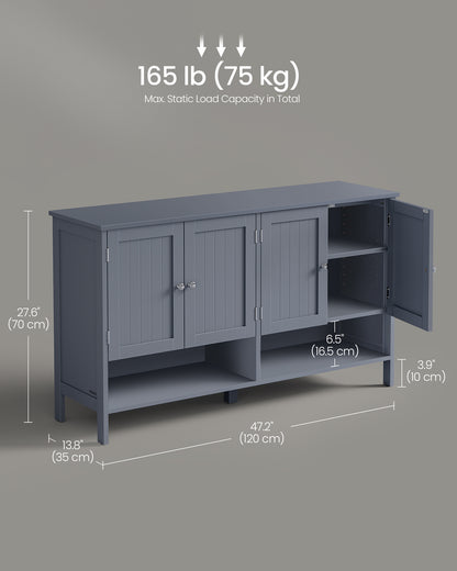 Shoe Cabinet, 3-Tier Shoe Storage Organizer - HWLEXTRA 