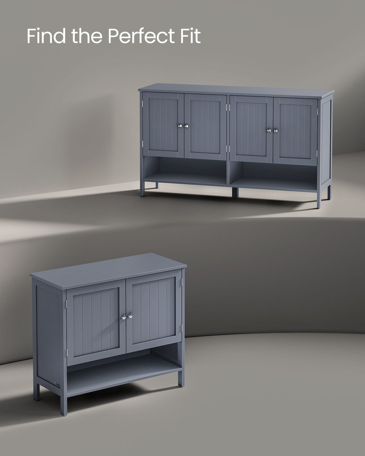 Shoe Cabinet, 3-Tier Shoe Storage Organizer - HWLEXTRA 