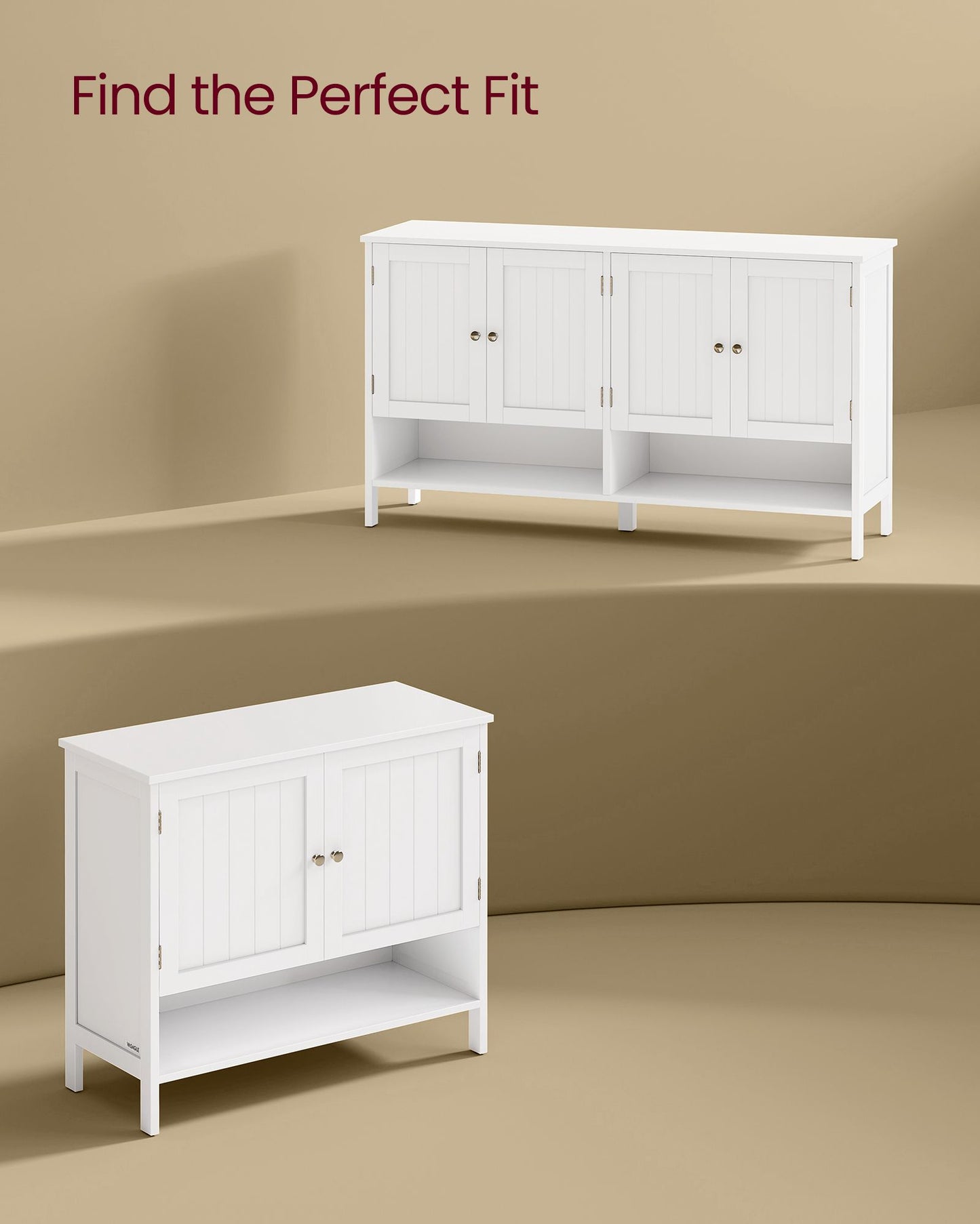 Shoe Cabinet, 3-Tier Shoe Storage Organizer - HWLEXTRA 