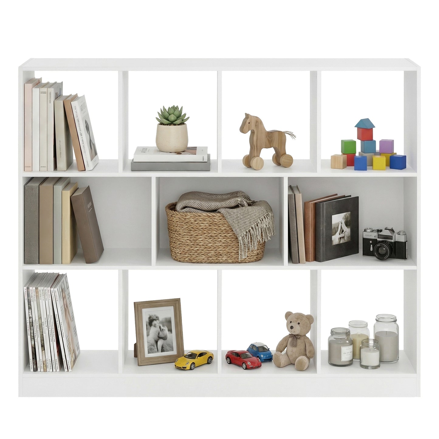 Bookcase, Bookshelf, Freestanding Storage Unit - image 2