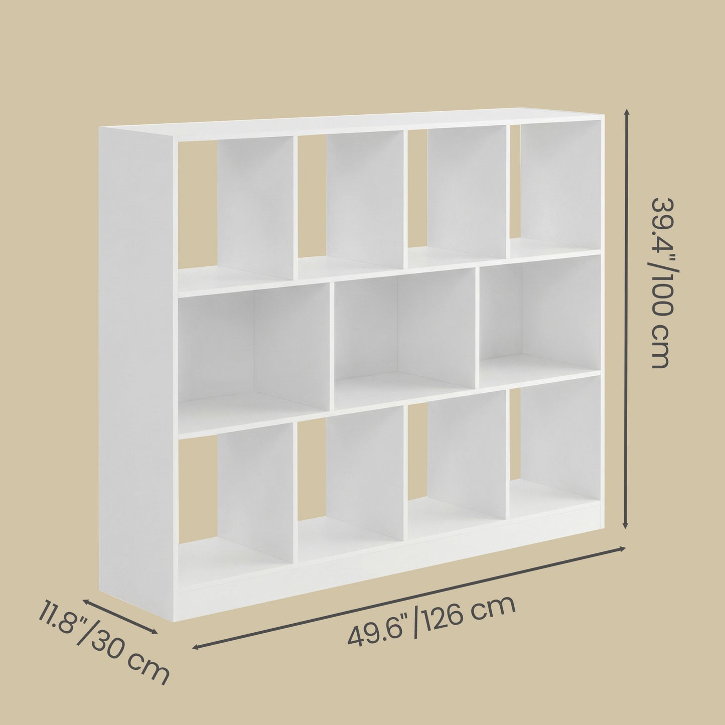 Bookcase, Bookshelf, Freestanding Storage Unit - image 3