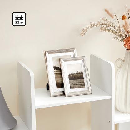 Tree-Shaped Bookcase with 13 Storage Shelves White - image 5