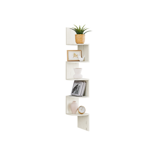 5-Tier Corner Shelf Wall Mount - HWLEXTRA 