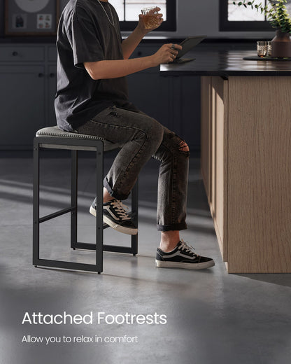 EKHO Collection - Counter Height Bar Stools Set of Two