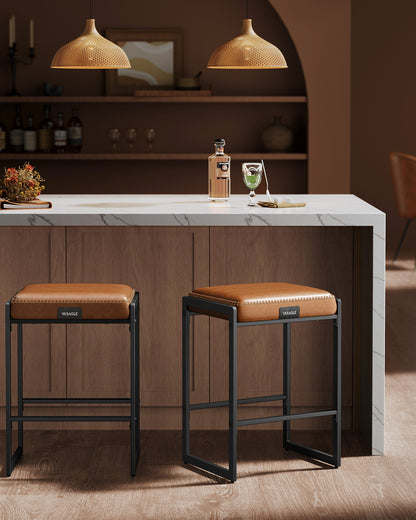 EKHO Collection - Counter Height Bar Stools Set of Two