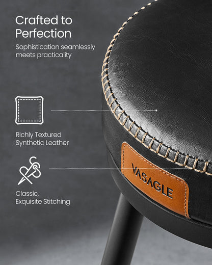EKHO Collection - Bar Stools Set of 2, 25.6-Inch Tall