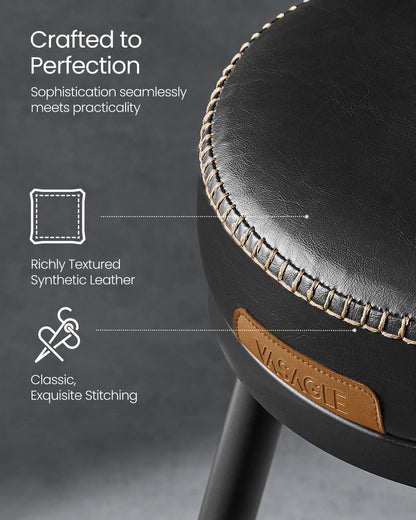 EKHO Collection - Bar Stools Set of 2, 25.6-Inch Tall