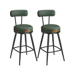EKHO Collection - Bar Stools Set of 2, 25.6-Inch Tall