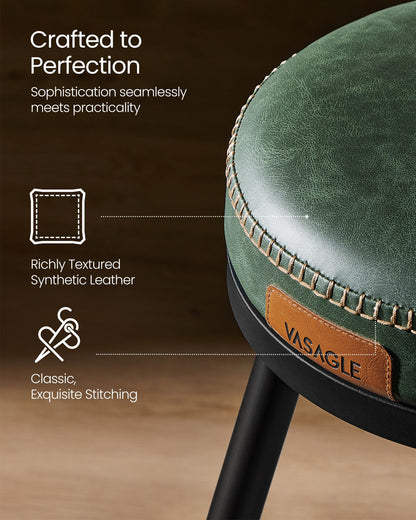 EKHO Collection - Bar Stools Set of 2, 25.6-Inch Tall