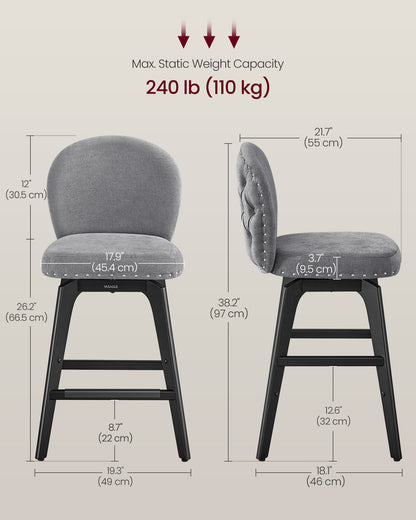 Bar Stools Set of 4