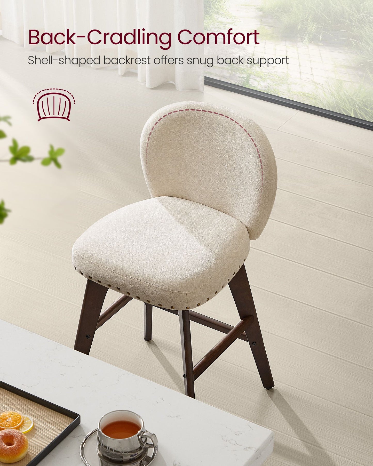 Stools Set of 4 - image 3