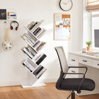 Tree Style Bookshelf | 8-Tier Floor Standing Bookcase