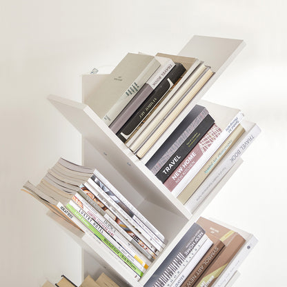 Tree Style Bookshelf | 8-Tier Floor Standing Bookcase