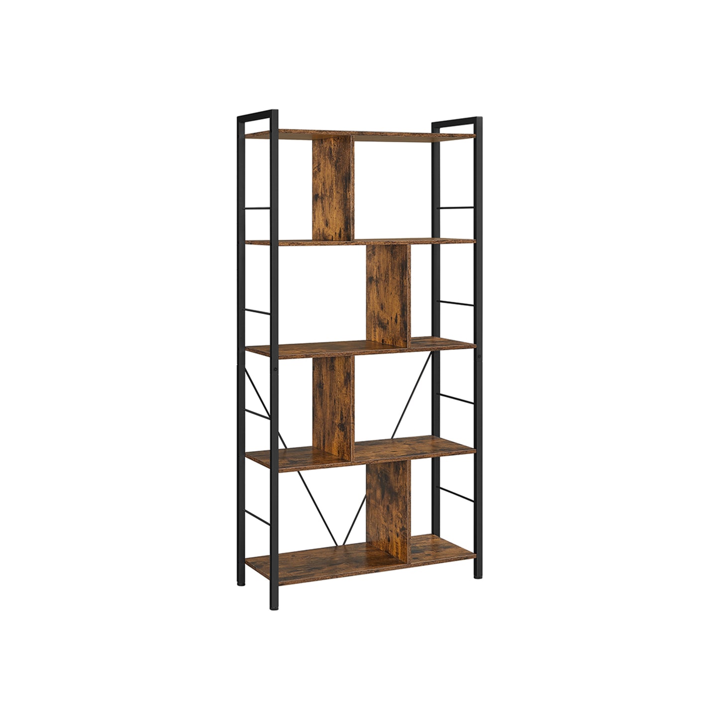 5 Tier Shelving Unit with Open Compartments