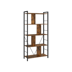 5 Tier Shelving Unit with Open Compartments