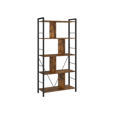 5 Tier Shelving Unit with Open Compartments