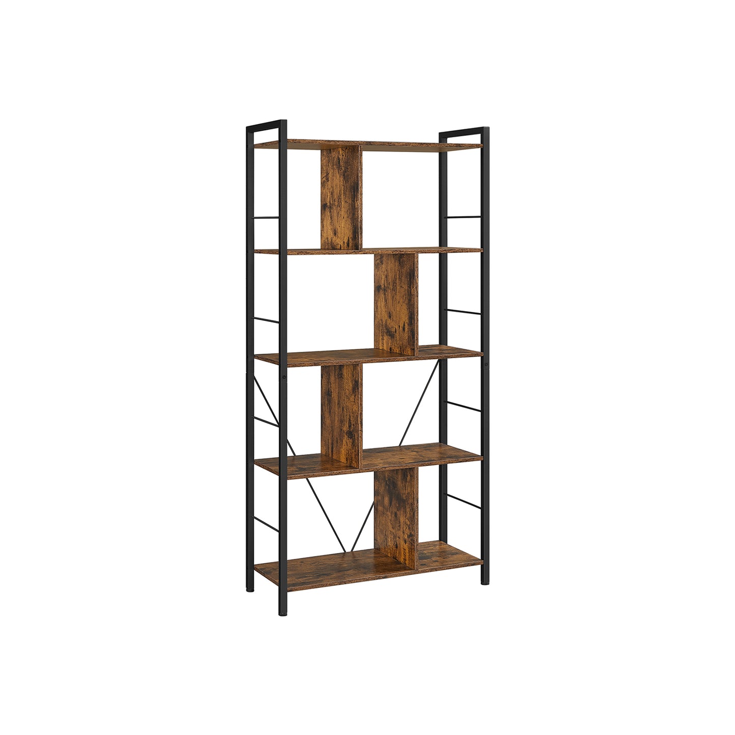 Bookshelf，5 Tier Living Room Shelf - image 1