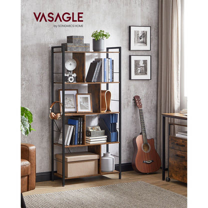 5 Tier Shelving Unit with Open Compartments